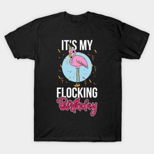 Flamingo Birthday Gift T-Shirt